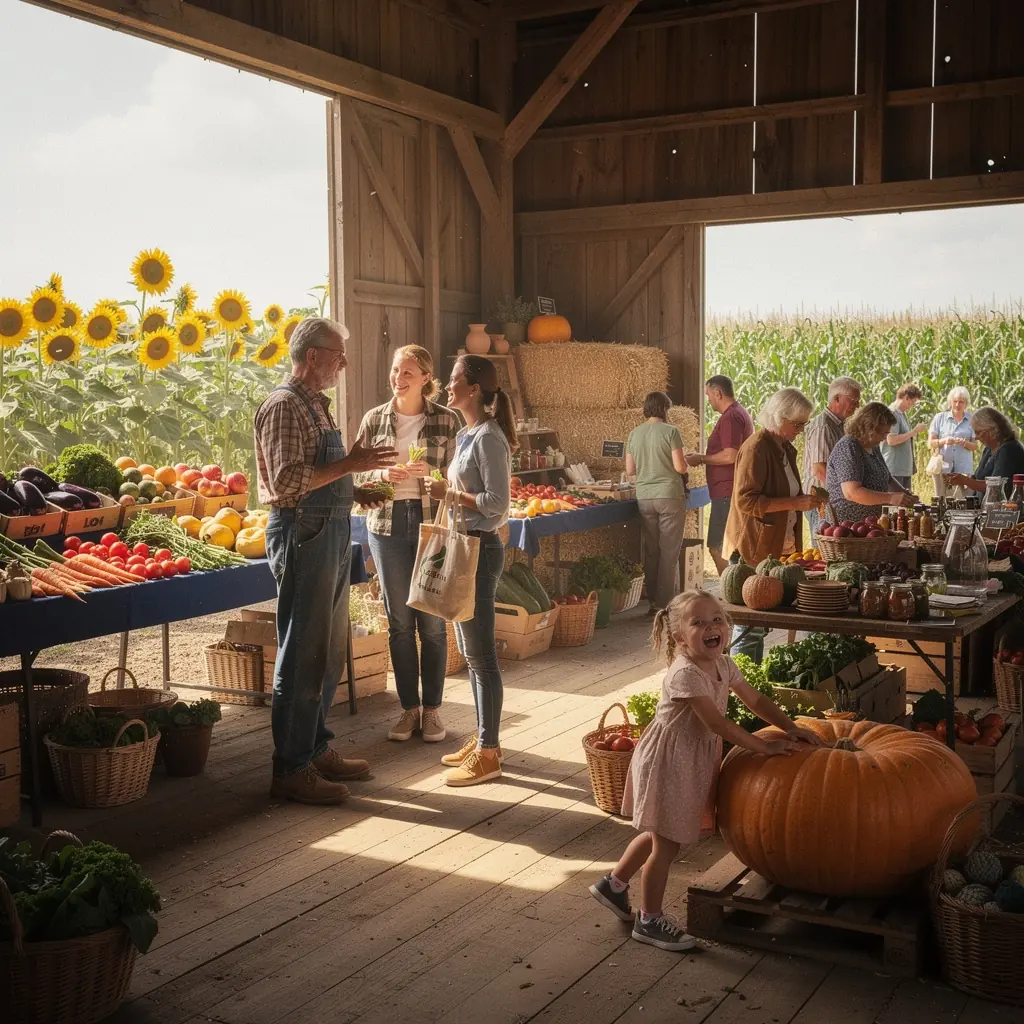 Местные ремесленные производители предлагают уникальные сезонные продукты